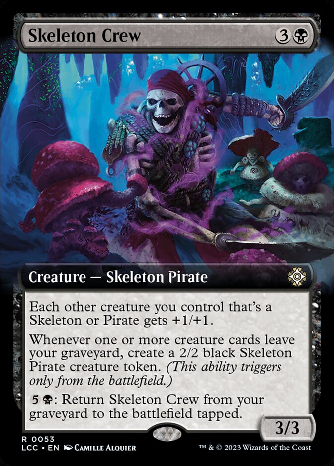 Skeleton Crew - [Foil] Lost Caverns of Ixalan Commander (LCC)