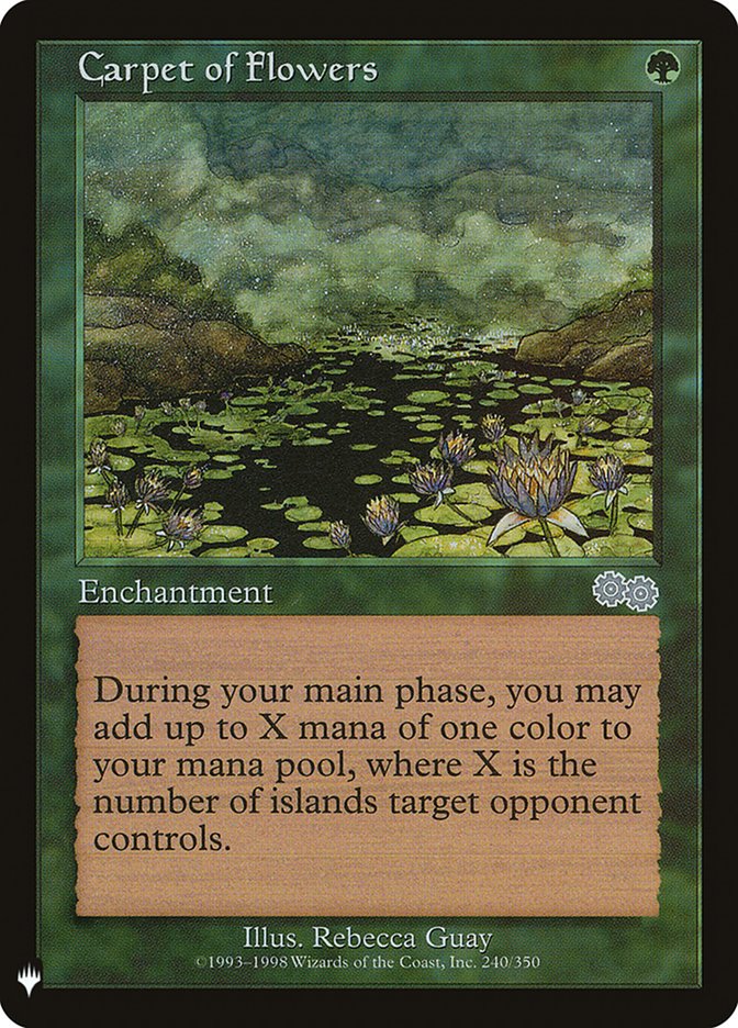 Carpet of Flowers - [Retro Frame] Mystery Booster (MB1)