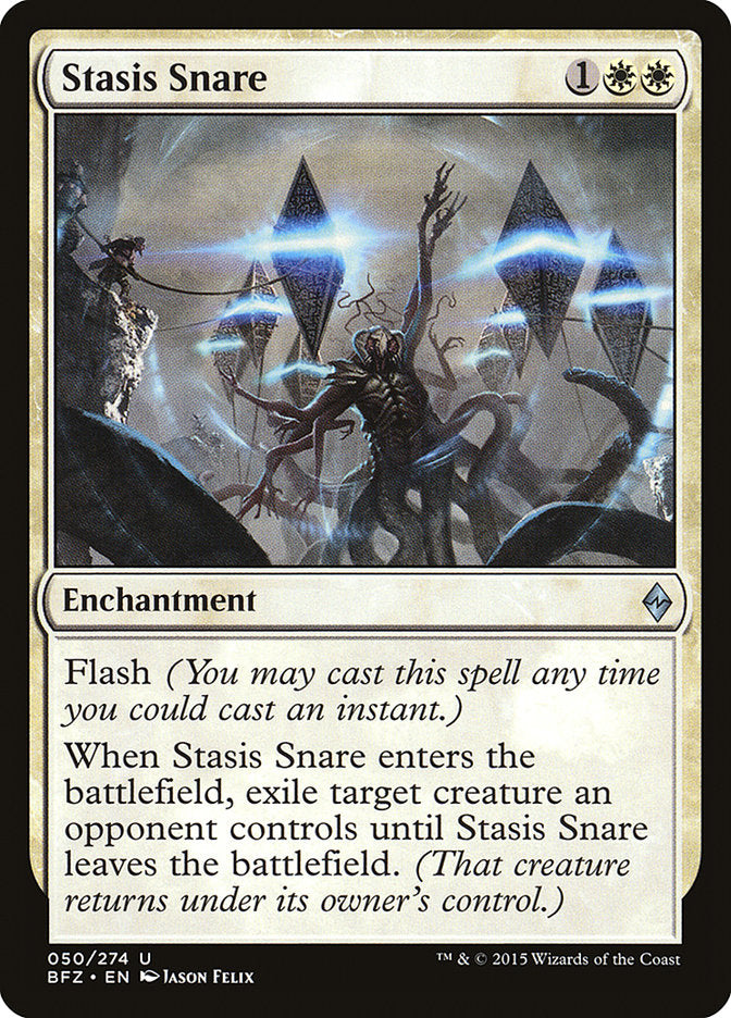 Stasis Snare - [Foil] Battle for Zendikar (BFZ)