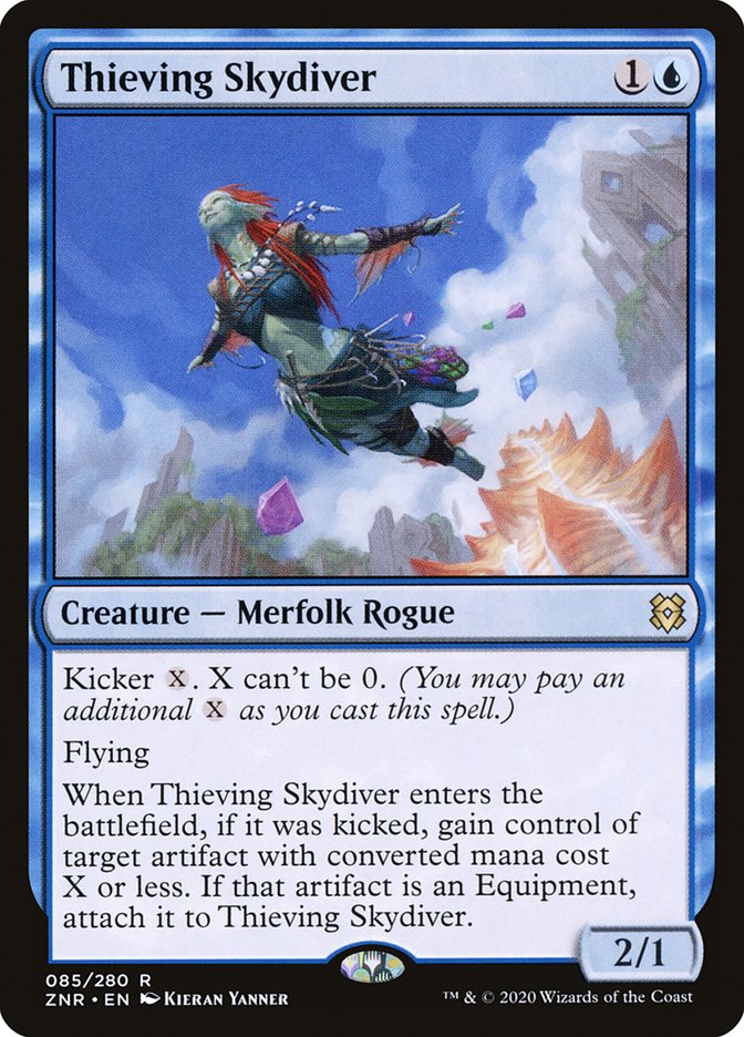 Thieving Skydiver - Zendikar Rising (ZNR)