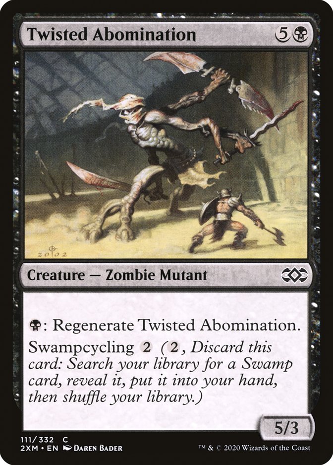 Twisted Abomination - [Foil] Double Masters (2XM)