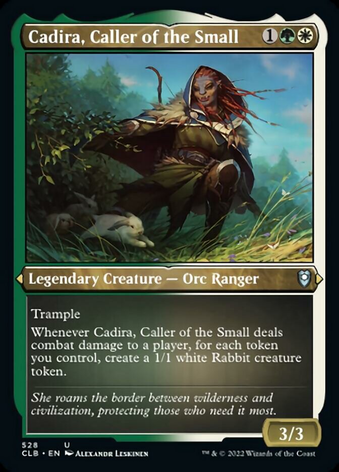 Cadira, Caller of the Small - [Etched Foil] Commander Legends: Battle for Baldur's Gate (CLB)