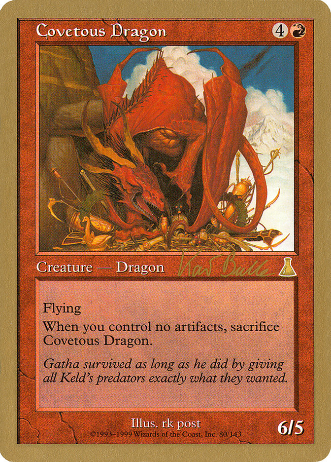Covetous Dragon - [Retro Frame] World Championship Decks 1999 (WC99)