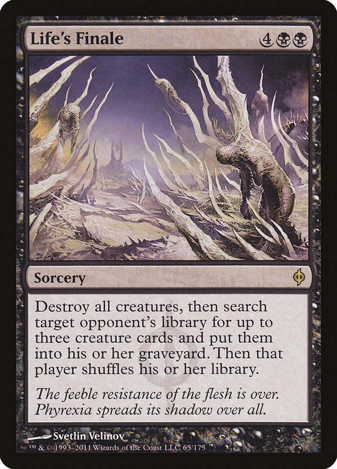 Life's Finale - [Foil] New Phyrexia (NPH)
