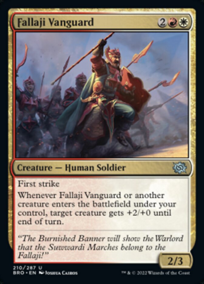 Fallaji Vanguard - [Foil] The Brothers' War (BRO)