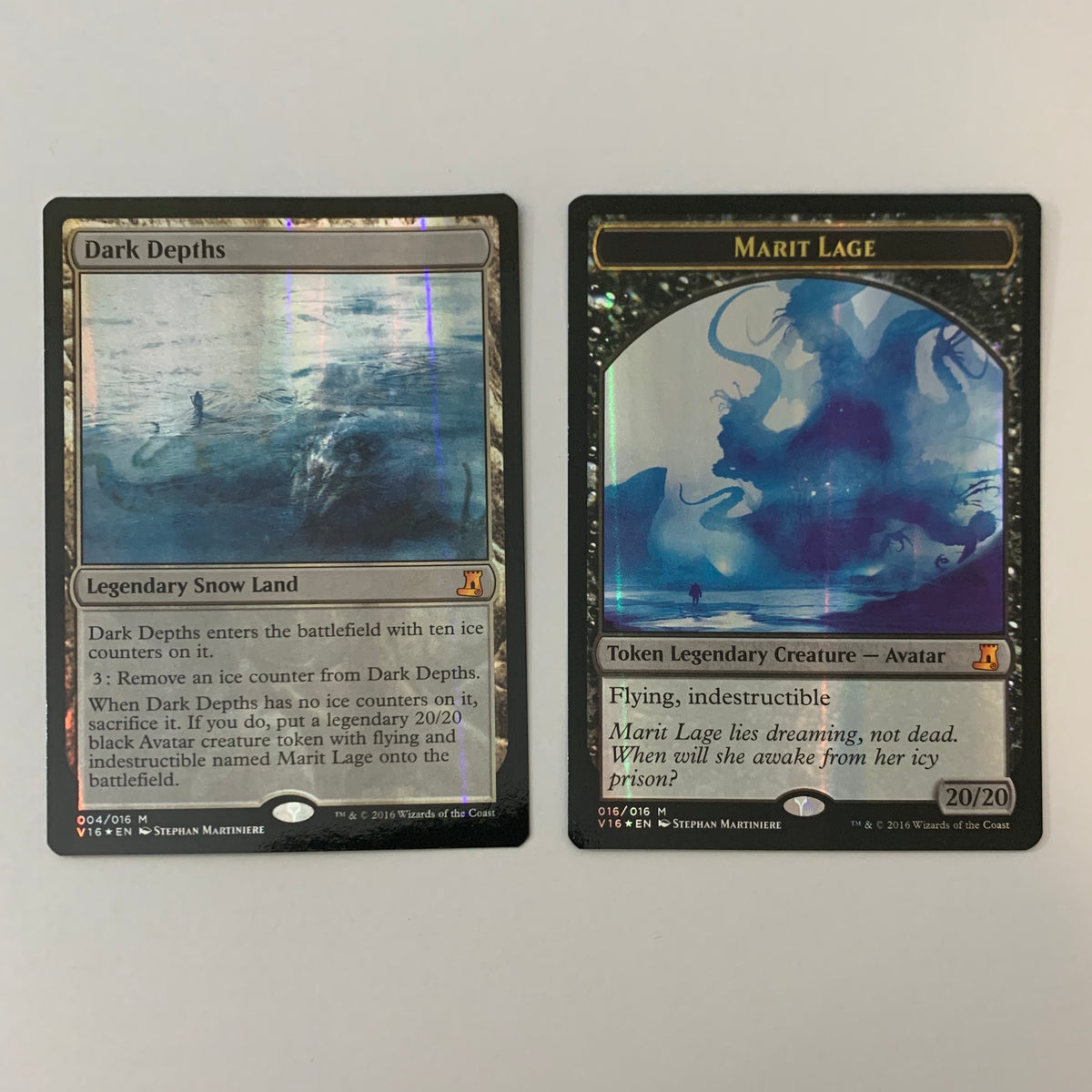 Dark Depths and Marit Lage Token - [FOIL] FTV: Lore – Alchemist