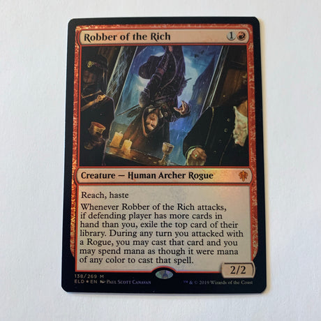 Robber of the Rich - [FOIL] Throne of Eldraine