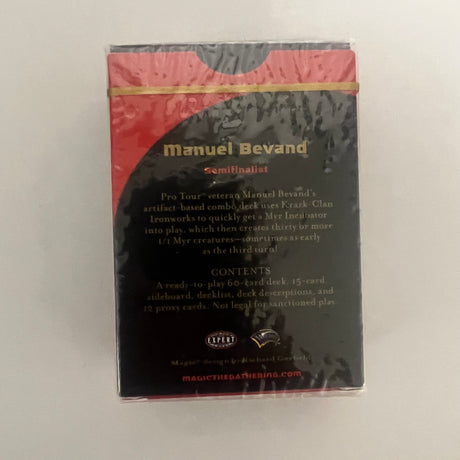 Magic World Championship Deck: 2004 Brussels - Manuel Bevand, Semifinalist