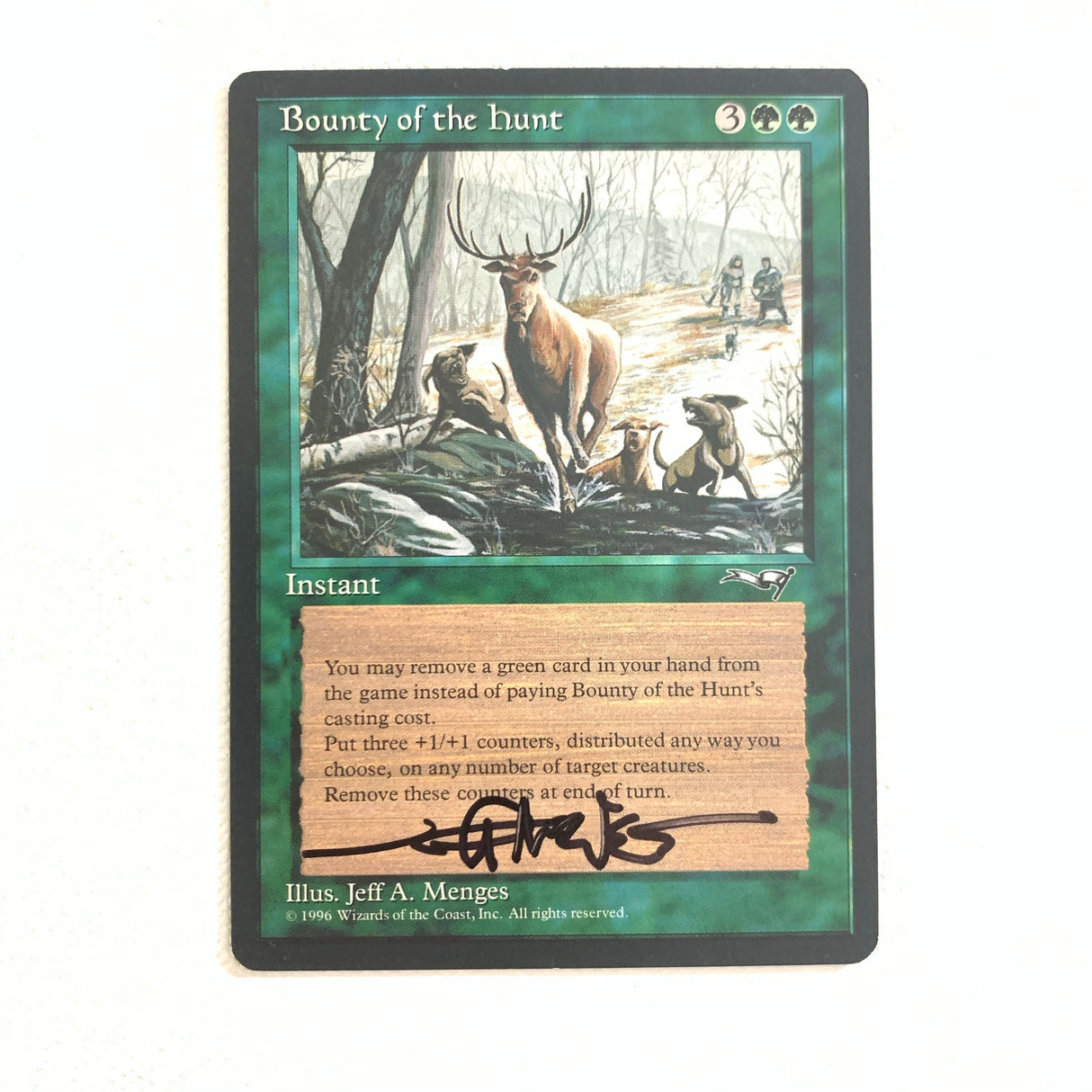 Bounty of the Hunt - [Signed by Jeff A. Menges] Alliances