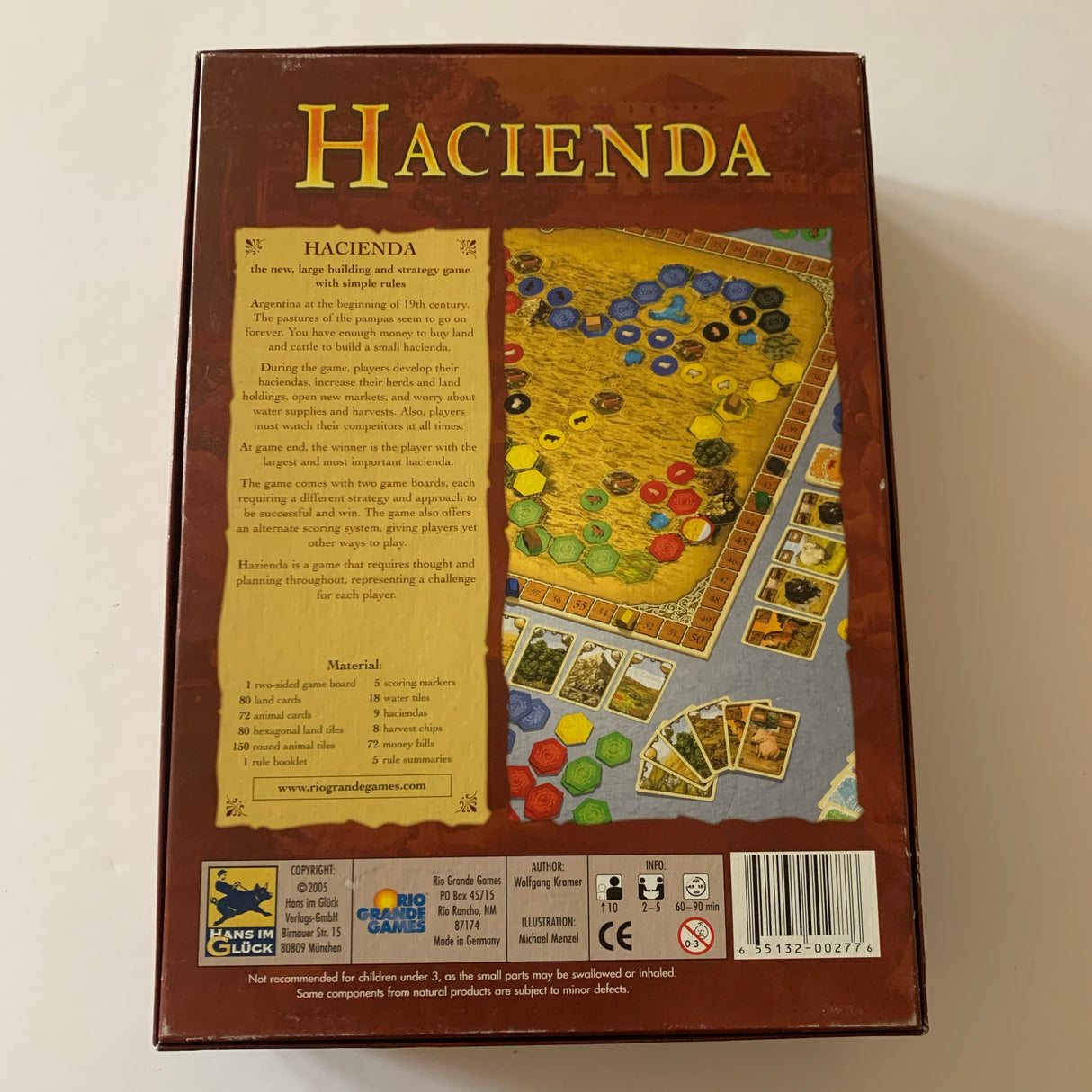 Hacienda - Rio Grande Games (2005)