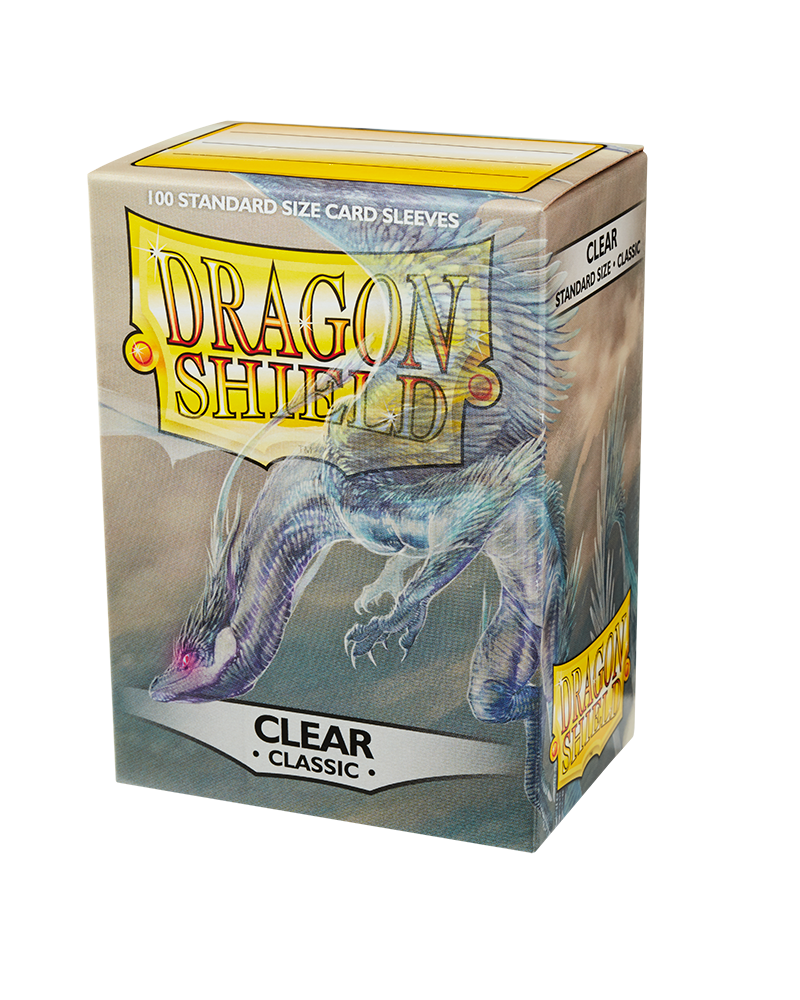 Dragon Shield Deck Protector Sleeves - Classic Clear (100 Count)