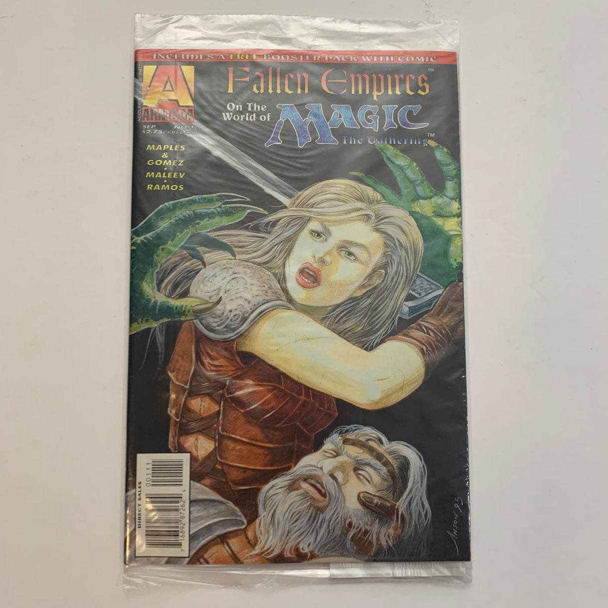 Fallen Empires Comic Book & Booster Pack No. 1 (1995)