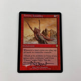 Tectonic Instability - [FOIL. Signed by Rob Alexander] Invasion