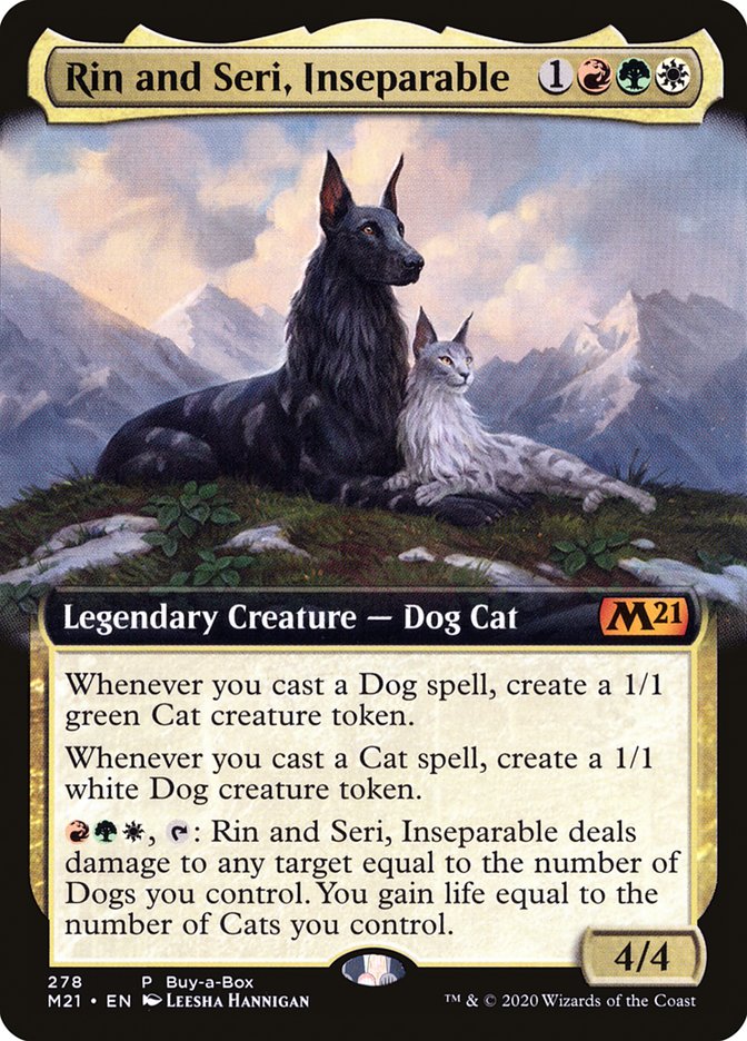 Rin and Seri, Inseparable - [FOIL, Buy-A-Box Promos] Core 2021