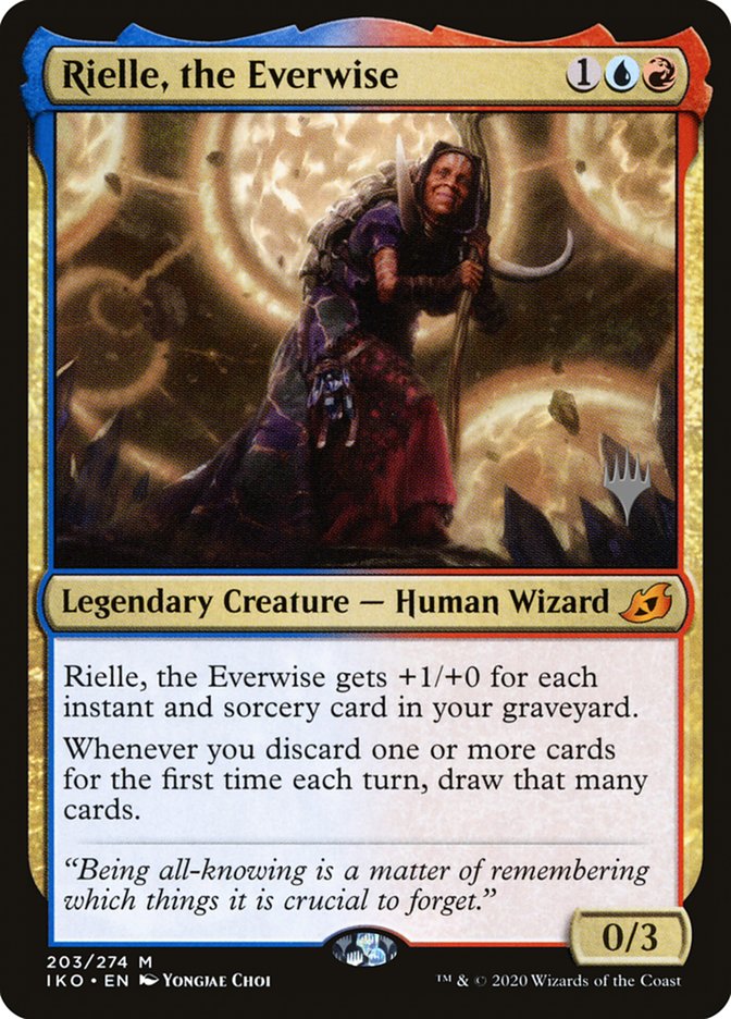 Rielle, the Everwise - [Promo Stamped] Ikoria: Lair of Behemoths Promos (PIKO)