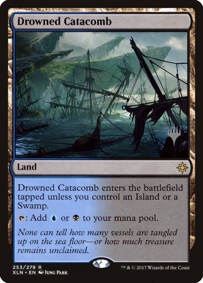 Drowned Catacomb - [Promo Stampted] Ixalan Promos